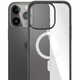 PanzerGlass MagSafe ClearCase stražnji poklopac za mobilni telefon Apple iPhone 14 Pro prozirna, crna MagSafe kompatibilna