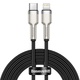 USB-C kabel za Lightning Baseus Cafule, PD, 20W, 2m (crni)