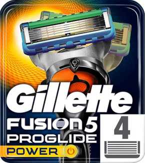 Gillette Fusion Proglide Power Zamjenske britvice 4 kom.