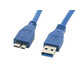 LANBERG Micro USB (M) na USB-A (M) 3.0 kabel 0,5 m, plavi