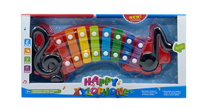 Dječji ksilofon Multicolor 8 nota sa 2 udaraljke