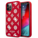 Guess GUHCP12LLSPEWRE Apple iPhone 12 Pro Max red hard case Peony Collection