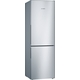 Serie 4, Samostojeći hladnjak sa zamrzivačem na dnu, 186 x 60 cm, Izgled nehrđajućeg čelika, KGV36VLEAS - Bosch
