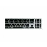 Satechi Slim X3 Bluetooth Backlit Keyboard tipkovnica, crna/siva