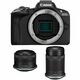Digitalni fotoaparat Canon EOS R50, mirorless + RF-S 18-45mm + RF-S 55-210mm STM