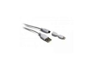 7102-G&amp;BL - USB Kabel 2-in-1 Micro USB sa MFI APPLE Lightning adapterom