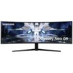 Samsung Odyssey G9 S49AG954NP monitor, VA, 49", 32:9, 5120x1440, 240Hz, pivot, HDMI, Display port, USB