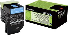 Lexmark toner 802XC 80C2XC0 original cijan 4000 Stranica