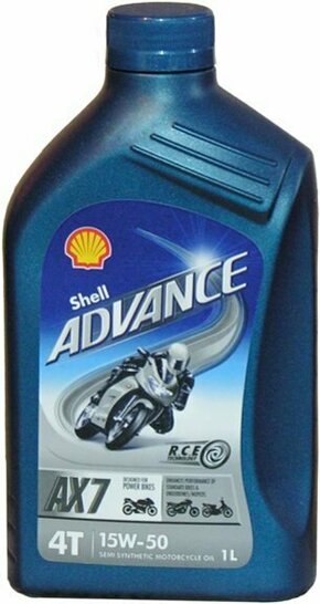 Shell Advance 4T AX7 15W50 1L