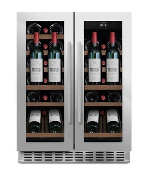 MQuvee Podpultni ugradbeni hladnjak za vino WE2D60S