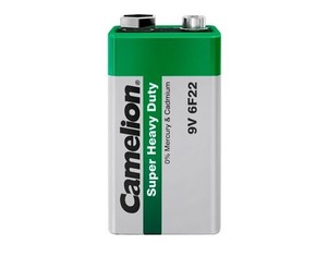 Baterija Zinc-Carbon 9V 6F22