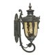 ELSTEAD PH1-M-OB | Philadelphia Elstead zidna svjetiljka 1x E27 IP44 antik brončano, jantar