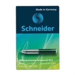Schneider - Refil patrona za roler olovke Schneider 852, zelen, 5 komada