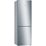 Serie 6, Samostojeći hladnjak sa zamrzivačem na dnu, 186 x 60 cm, Izgled nehrđajućeg čelika, KGE36ALCA