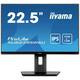 Iiyama ProLite XUB2395WSU-B5 monitor, IPS, 22.5"/23", 16:10/16:9, 1920x1080/1920x1200, 75Hz, pivot, HDMI, Display port, VGA (D-Sub), USB