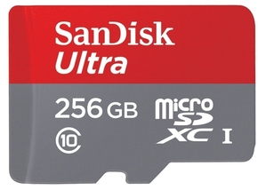 SanDisk microSDXC 256GB memorijska kartica