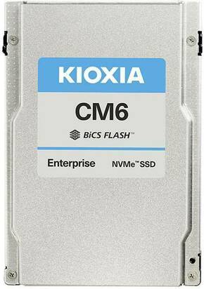 Kioxia CM6-R 15360 GB unutarnji U.2 PCIe NVMe SSD 6.35 cm (2.5 '') U.2 NVMe PCIe 4.0 x4