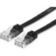 Roline VALUE UTP mrežni flat kabel Cat.6/Class E, 5.0m, crni