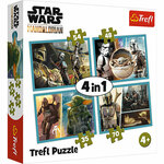 Star Wars: The Mandalorian 4 u 1 puzzle - Trefl