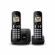 Panasonic KX-TGC222 telefon, DECT, crni
