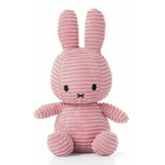 Bon Ton Toys Miffy Corduroy zec mekana igračka, 23 cm, roza