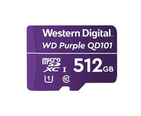 WD MicroSDXC kartica 512 GB ljubičasta WDD512G1P0C klasa 10 (R: 100 / W: 60 MB / s)