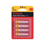 Baterija Kodak Super Heavy Duty Zink AA 4/1