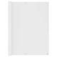 vidaXL Balkonski zastor bijeli 120 x 400 cm od tkanine Oxford