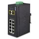 Planet Industrial 10-Port (8x 1GbE RJ45 + 2x 100/1000X SFP slots) Dip Switch (-40 to 75C) PLT-IGS-1020TF
