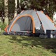vidaXL Šator za kampiranje za 5 osobe sivo-narančasti brzo otpuštanje