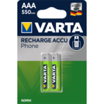 Varta punjive baterije za telefon Phone 2 AAA 550 mAh 58397101402, 2 kom