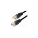 NaviaTec Cat5e UTP Patch Cable 1m black NVT-CAT5E-U047