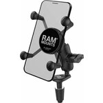 Ram Mounts X-GripPhone Holder with Motorcycle Fork Stem Base