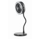 Gembird Desktop fan with lamp and wireless charger