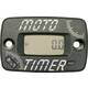 Moto Timer Rattle 2 - Brojač radnih sati koji se aktivira vibracijama s transportnim filtrom Motogroup brojač radnih sati LCD zaslon 12,7 mm x 24,5 mm, visina znamenki: 6 mm