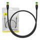 Pleteni mrežni kabel cat.8 Baseus Ethernet RJ45, 40Gbps, 0,5m (crni) (paket od 5 komada)