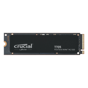 Crucial T705 SSD with heat sink 1TB M.2 PCIe Gen5 NVMe Internal solid-state modules