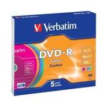 Verbatim DVD-R, 4.7GB, 5