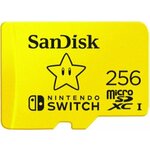 SanDisk SDSQXAO-256G-GNCZN (R100mb-s / W60mb-s) Nintendo Switch Žuti