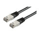 NaviaTec Cat5e SFTP Patch Cable 3m black NVT-CAT5E-S019