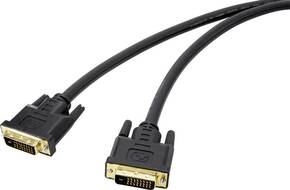 Renkforce DVI priključni kabel DVI-D 24+1-polni utikač