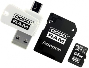 GOODRAM M1A4 64GB MicroSDXC 10 MB/s M1A4-0640R12