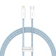 USB-C kabel za Lightning Baseus Dynamic Series, 20W, 1m (plavi)