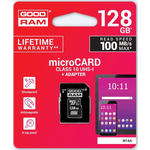 GoodRam memorijska kartica microSD 128GB + SD adapter (500306)