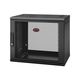 APC NetShelter WX 9U 600x400 Wall Mount Cabinet Black with swing handle APC-AR109SH4