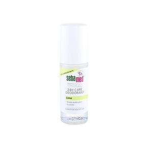 SebaMed Sensitive Skin Care Deodorant dezodorans roll-on bez aluminija 50 ml nijansa Lime za žene
