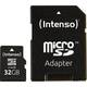 Intenso 32 GB Micro SDHC-Card microsdhc kartica 32 GB Class 4 uklj. sd-adapter