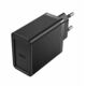 Vention 1-port USB-C Wall Charger (30W) EU-Plug, Black VEN-FAIB0-EU