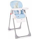 Lorelli Cryspi multifunkcionalna visoka stolica za bebe, nježno plava zabava