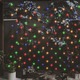 vidaXL Božićna svjetlosna mreža šarena 3 x 3 m 306 LED
